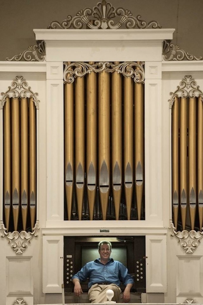 At the Organ